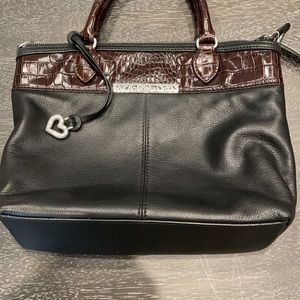 Brighton Tristan Shoulder Crossbody Handle Bag Leather